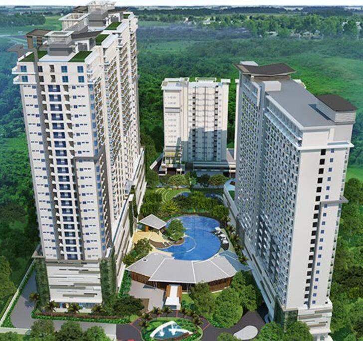 Condo Near Ayala Cebu City W Wifi Balcony Eksteriør bilde
